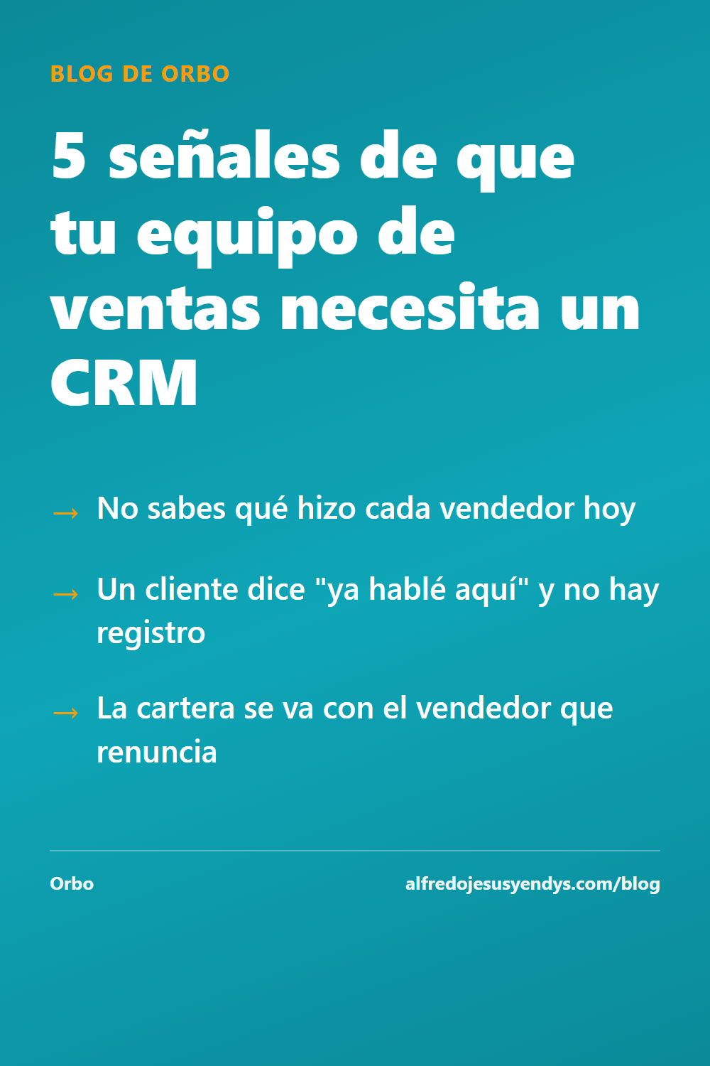 5 señales de que tu equipo de ventas necesita un CRM